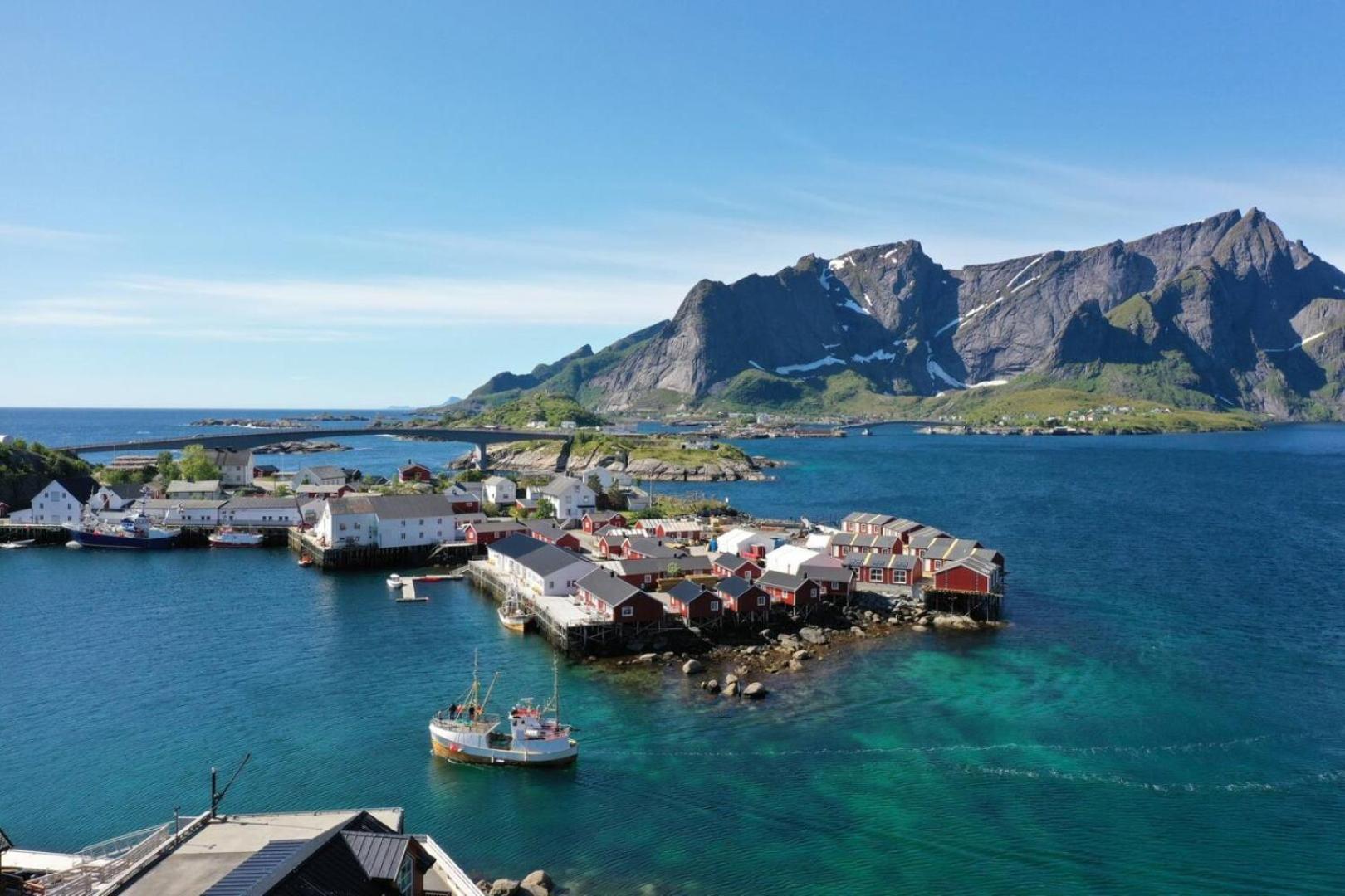 Lofoten Panoramic Luxury Home With Sauna Moskenes Exterior foto